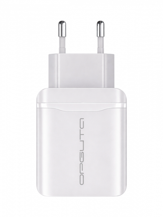 Зарядка для телефона, зарядное устройство с USB 20W адаптер QC 3.0 Орбита OT-APU30 Белый